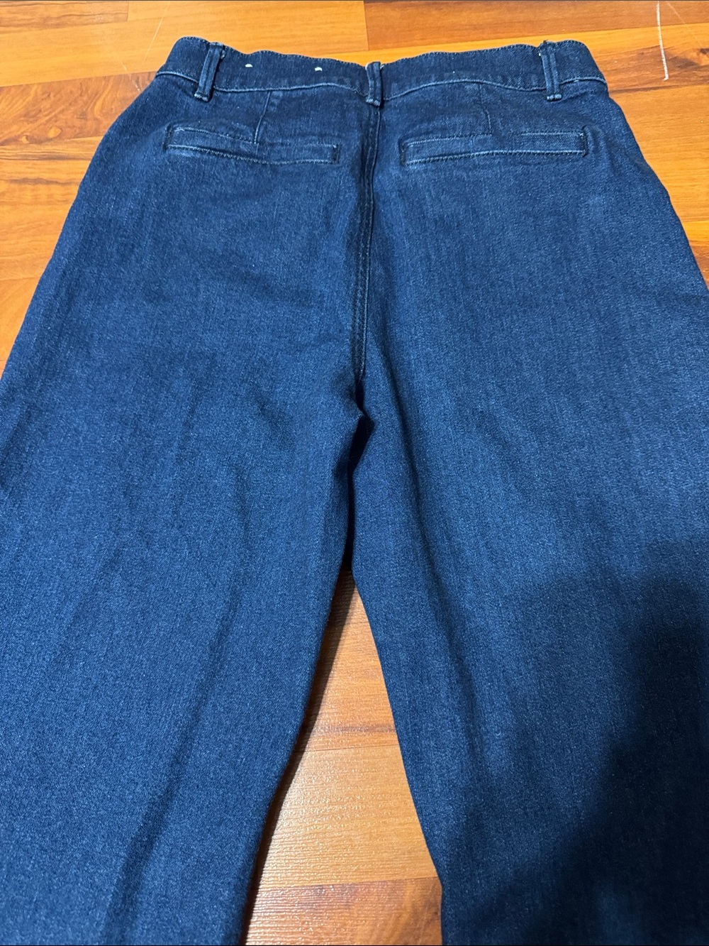 Loft petite High Rise Trouser Dark Blue Jeans 2 petite - Picture 6 of 6